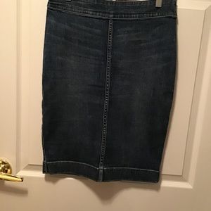 Aritzia Wilfred free denim skirt